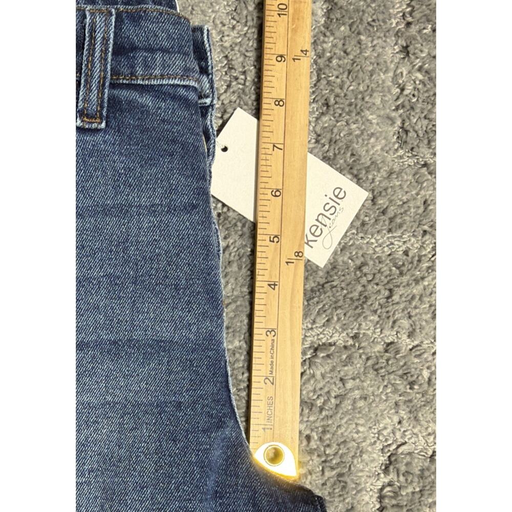 Kensie Jeans Vintage Luxe Women's The Short Size 6/28 Lesina Blue Denim Shorts - Picture 8 of 8